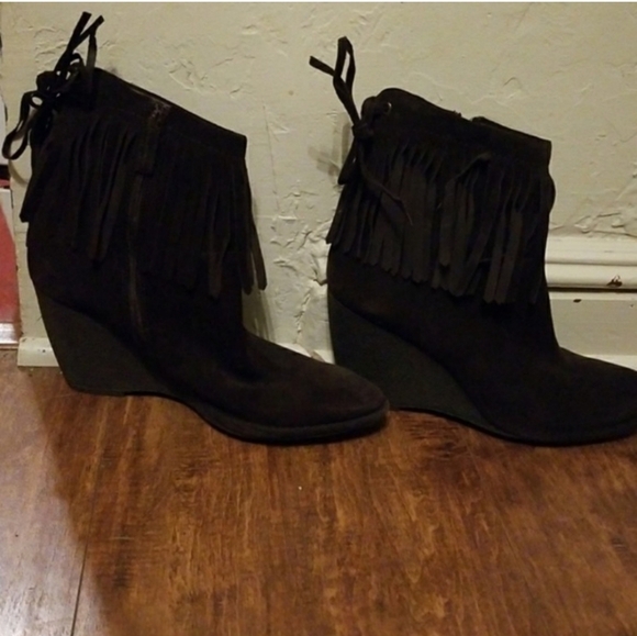 Via Spiga Cool fringed boots 9.5 - Picture 12 of 13